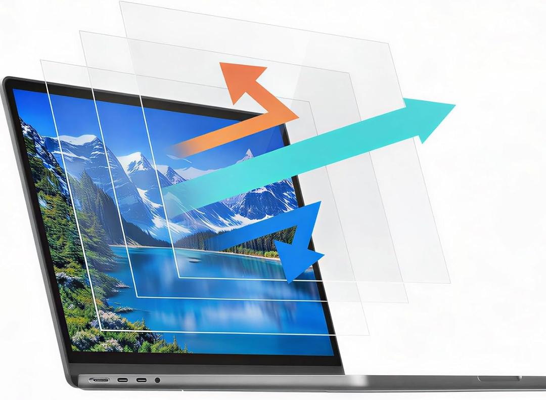 2 Pack Laptop Blue Light Screen Protector 14 Inch 16:9 Tablet Bluescreen Compatible with Lenovo Thinkpad Dell HP Pavilion ASUS Acer Samsung Chromebook Touchscreen Screen Protector Blue Light Blocking Anti Glare Eyes Protection