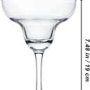 Margarita Glasses Set of 4 - 10 FL OZ / 300 ML Martini Glasses, Premium Pure Clear Cocktail Glasses for Margarita, Daiquiri, Paloma - Ideal for Salted or Sugared Rim Cocktails, Housewarming Gift