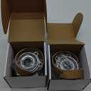 KAX 513347 Pair Front Wheel Bearing and Hub Assembly fit for 2013-2022 Mazda CX-5,for 2014-2019 Mazda 6,5 Lugs