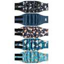 ZINGTERRA 4 Pack Dog Diapers Male,Reusable Leakproof Pet Soft Dog Belly Band Wraps,High Absorbency Male Dog Diaper,Wider Washable Belly Band for Doggy Incontinence and Puppy Training Size L