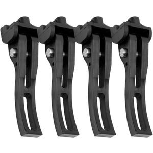 4 PCS Tonneau Cover Clamps Universal Fit Replacement Parts for Hard Folding or Soft Folding Truck Bed Cover Clamps Latch