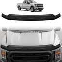 TripleAliners Hood Deflector Protector Compatible with 2021-2025 2026 Ford F150 F-150 Accessories Hood Protector TPE Bug Deflector Shield Replacement(Not Fit Tremor/Raptor, 2024+Platinum/King Ranch)