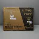 24" Extra Large Cutting Board, Wooden Cutting Boards for Kitchen Charcuterie Boards with Juice Groove and Handles, Chopping Board for Meat, Vegetables and Cheese