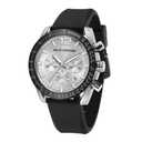 FELITI FORTONS Mens Watches Sport Tonneau 3ATM Waterproof Chronograph Luminous Quartz Watches of Men Silicone Strap with Gift for Men