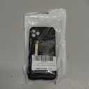 Crossbody Leather CasePremium Housing Flip Card Phone Cover,Black,for iPhone 11Pro Max