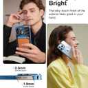 TORRAS Magnetic for iPhone 15 Pro Max Case, [Compatible with MagSafe] [Non-Yellowing] 12FT Military Grade Drop Tested Slim Protective Anti-Scratch Cover, Guardian Series, Crystal Clear Blue 6.7"