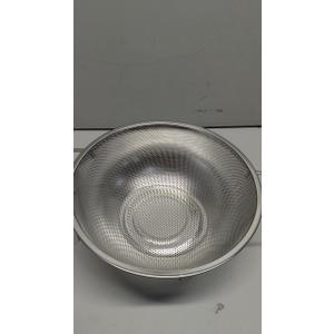 Colander Stainless Steel 5-Quart, Strainer for Kitchen Food, Dishwasher Safe