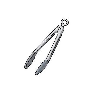 stainless steel kitchen tongs, Pack of 2