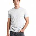 Raven & Finch Men's T-Shirt, Heather Gray, Small, 2-Pack (White)