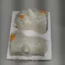 HINUGO Cute Duck Bookends Decoration, Book Ends for Heavy Books, Book Holders for Shelves in Home Office Children’s Rooms Desk Bookshelf