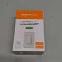 Smart Switch, Single Pole, Works with Alexa Only, 2.4 GHz Wi-Fi, No Hub Required, White