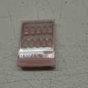 Glamnetic Press On Nails - Rock Candy | Trendy Short Almond Nails with Metallic Chrome Pink French Tips | 15 Sizes - 30 Nail Kit with Glue