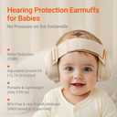 MAMAZING Baby Ear Muffs for Newborns to Toddlers 348 Months, 25dB Noise Cancelling Headphones for Airplane Travel, Party and Fireworks, Soft & Adjustable Baby Hearing Protection, CE & ANSI Certified