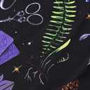 Women 2 Piece Maxi Skirt Set Casual Summer Outfit Halloween Dress V neck Tank Top Travel Vacation Floral Dresses (Black, XL)