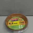 Upgraded Air Fryer Disposable Paper Liners - 100 Pcs Thickened Deeper 6.5 Inch for 2-5QT Round Liners, Reversible Parchment Paper for Baking and More