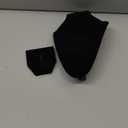 Moonstone Necklace Organizer Display Stand for Pendant Necklaces Jewelry Holder Bust Holder Stand (24X18X18CM, Black)