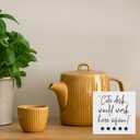 ATBWGT Funny Office Wooden Box Sign,Funny Office Decor,Cute Desk Would Work Here Again Wood Block Plaque Signs for Home Office Workplace Table Shelf Decor, 5x5 Inch