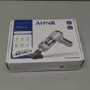 AHNR Handheld Car Vacuum Cleaner Cordless with Brushless Motor, 20000PA High Power Vacuum Cleaner & Air Duster, 3 in 1 Keyboard Portable Mini Hand Held Vacuums Cleaner for Car Home (Black & Silver)