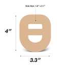SIMPATCH Adhesive Patch for Omnipod with Strap - Pack of 25 (Tan), 25 Count