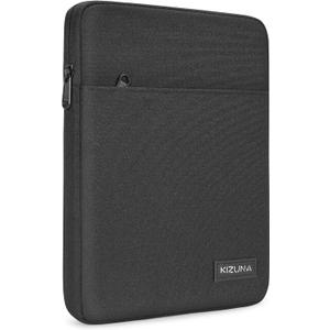 KIZUNA 8 Inch Tablet Sleeve Case Shockproof Water-Resistant Bag for 7.9" Tablet/iPad mini 4 3 2/Samsung Galaxy Tab A/ 8" Pro/Tab 3 7.0 Lite/S2 8/E 8, LG Huawei M5/ASUS ZenPad Protective Bag - Black