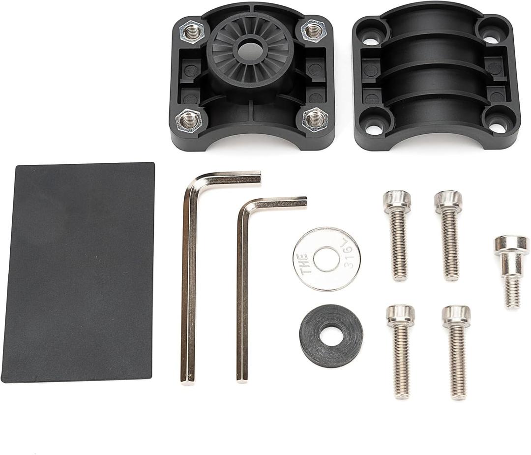 010-12676-15 0 Degree Livescope Pole Mount for Panoptix LVS32 Transducer, Trolling Motor Shaft Mount for use with Panoptix LiveScope Ice Fishing Bundle and Panoptix LiveScope System