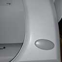 SmartBidet SB-2400 Advanced Electric Smart Bidet Slim Profile Seat in Elongated White with Remote Control, LED Night Light, Stainless Steel Nozzle, Heated Seat, Warm Dryer