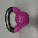 Sunny Health & Fitness Vinyl Coated Kettlebell for Strength Weight Training & Swinging Exercise - In 5, 10, 15, 20, 25 Pound