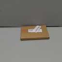 MECCANIXITY 50 Business Card Stock 3.5" x 2" Blank Business Cards for Laser Printer Small Message Note Card Graffiti Scrapbooking DIY Thanks Cards, Golden