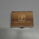 Whiskey Stone Gift Box set with 9 Premium Granite Stones (Won't Water Down Your Drink!), Wood Box, Velvet Carrying Bag and Tongs (Natural Red)