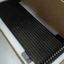 Gagsu Low Pressure Drop Transmission Oil Cooler LPD47391 4739 40, 000 GVW with Mounting Hardware (Black)