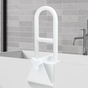 Bathtub Safety Rail, Heavy Duty Bath and Shower Grab Bar for Seniors and Elderly, Safety Assistance Bathtub Handle with Adjustable Clamp, Fits Tub Width 3 to 7 Inches, Supports Up to 300lbs