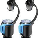 JOYTUTUS Cup Holder Phone Mount for Car, Long Gooseneck Adjustable Car Cell Phone Mount for iPhone, Samsung, Google and All 4.0-7.0 inches Smartphones (2 Pack)