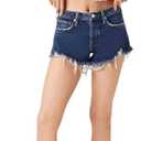 Forever 21 Womens Recycled Cotton Denim Shorts (26)