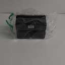 Black Shower Caddy Portable: Plastic Bathroom Caddy Organizer with Handle and Holes, Cleaning Caddy, Hard Shower Basket Storage Tote for Toiletry, College Dorm Room Essentials for Men