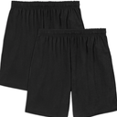 Fruit of the Loom Men's Eversoft Cotton Shorts with Pockets S