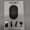 FUVALY Magnetic Phone Grip for MagSafe, 4-in-1 Phone Ring Holder with Mini Tripod & Kickstand, Ultra-Slim MagSafe Accessories for iPhone 17 Pro/MAX 16/15/14 Series (Black)