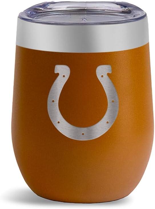 The Memory Company Officially Licensed NFL Game Day Tumbler 40oz Rhinestone-Embellished Game Day Tumbler - Stainless Steel Sports Water Bottle with Lid & Straw, Vacuum Insulated, Hot & Cold Drinks