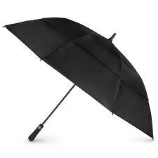 Vented Golf Stick Umbrella with Wind & Sun Protection