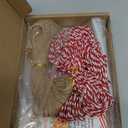 24 Set 50 Pcs Christmas Potpourri Cellophane Bags Potpourri Gift Bags Stovetop Simmer Instruction Tags Holiday DIY Crafting Kit for Home Xmas Party Gift Decor(7 x 14.6'',Triangle)