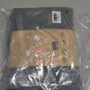 Portable Diaper Changing Pad with Shoulder Strap, Detachable Travel Changing Pad with Baby Wipes Pocket, Gifts for Baby Shower, Newborn Girls and Boys (Black)