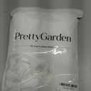 PRETTYGARDEN Women's Satin Skirts Dressy Casual 2025 Fall High Waisted Cocktail Wedding Flowy Elegant A Line Midi Skirt (White,Large)