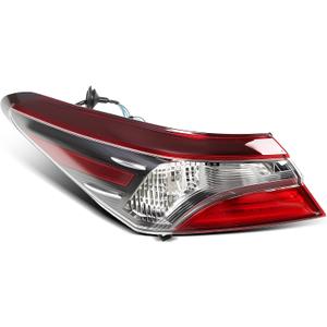Outer Tail Light Driver Side Compatible with Camry LE SE 2021 2022 Halogen Rear Brake Lamp Taillight 8156006A20 TO2804159 (Left)