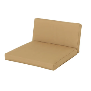Brown Rectangle Chair Outdoor Seating Cushion,  26*26, 13*26