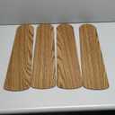 Westinghouse 7741500 52-Inch Oak/Walnut Replacement Fan Blades, Five-Pack