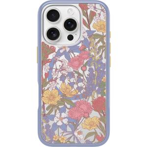 OtterBox iPhone 16 Pro Symmetry Series Clear Case - Floral Purple