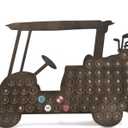 Golf Marker Display Stand Magnetic Holder for Golf Markers - Store and Display Up to 68 Markers, Wall Mounted Golf Markers for Golf Lovers