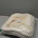 CHEERPALS Cat Bed for Indoor Cats, Washable Round Cat Bed Soft Fluffy Pet Bed for Kitty, Puppy and Small Dog(White)