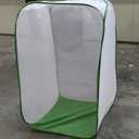 4 Feet Extra Large Monarch Butterfly Habitat, Giant Collapsible Insect Mesh Cage Terrarium Pop-up (White + Green, 28 x 28 x 48 Inches)