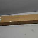 Cordless Faux Wood Blinds 30" W x 36" H, 2 Inch Slat Horizontal Windows Blinds with Crown Valance, Room Darkening Blinds, White Blinds for Home Interiors.