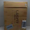 LASFIT Floor Mats for Ram 1500 Crew Cab 2025 2026 with Rear Under-Seat Factory Storage Bucket Seat, All Weather TPE Custom Fit Car Mats Floor Liners 1st & 2nd Row, Black